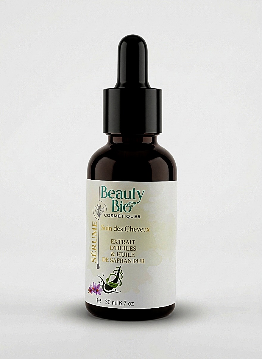 Sérum cheveux au safran 