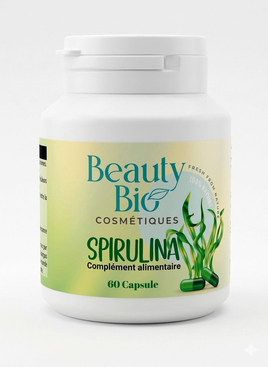 Complément alimentaire à base de spiruline 